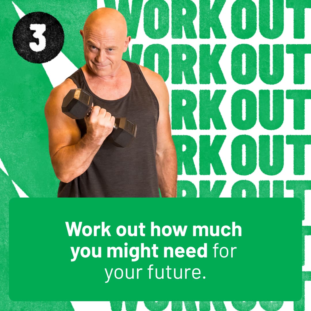 A person doing dumbell curls